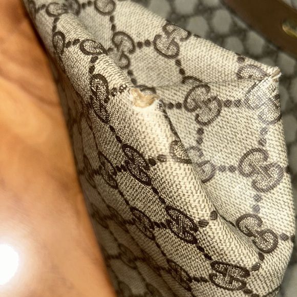 Authentic Vintage Gucci PVC Large Tote Bag - Picture 8 of 16